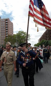 Иосиф Кругляк на параде Победы. 2010